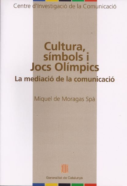 Cultura, de DE MORAGAS I SP· , MIQUEL | portada del libro