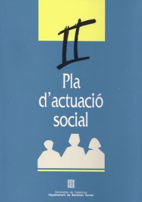 pla d'actuació social, de AA.VV. | portada del libro