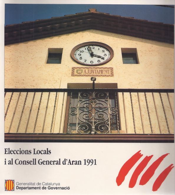 Eleccions locals i al Consell General d'Aran 1991, de AA.VV. | portada del libro