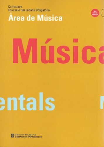 Curr¡culum. Educació secundària obligatòria. Àrea de música, de AA.VV. | portada del libro