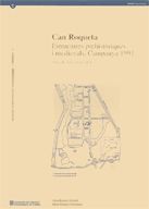 Can Roqueta. Estructures prehistòriques i medievals. Campanya 1991 (Sabadell, de BOQUER I PUBILL | portada del libro