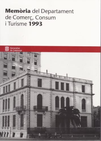 Memòria del Departament de Comerç, de AA.VV. | portada del libro
