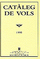 Catàleg de vols. 1995, de AA.VV. | portada del libro