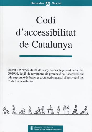 Codi d'accessibilitat de Catalunya, de AA.VV. | portada del libro