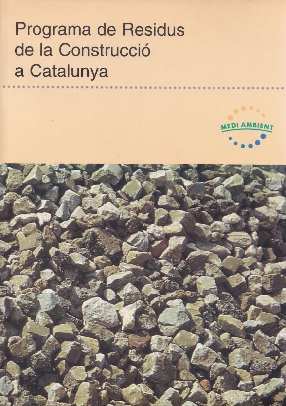 Programa de residus de la construcció a Catalunya, de AA.VV. | portada del libro