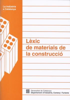 Lèxic de materials de la construcció, de AA.VV. | portada del libro