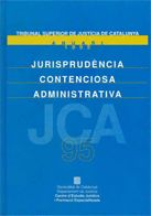 Jurisprudència contenciosa administrativa. TSJC. Anuari 1995, de AA.VV. | portada del libro