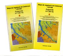 Mapa de vegetació de Catalunya 1:50.000. Puigcerdà 217 (36-10), de AA.VV. | portada del libro