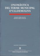 Onomàstica del terme municipal d'Ulldemolins, de PERE ANGLÔS , RAMON | portada del libro