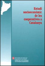 Estudi socioeconòmic de les cooperatives a Catalunya, de AA.VV. | portada del libro