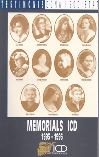Memorials ICD 1993-1996, de AA.VV. | portada del libro