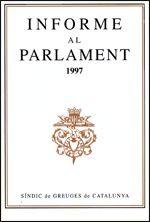 Informe al Parlament de Catalunya emès pel S¡ndic de Greuges. Any 1997, de AA.VV. | portada del libro