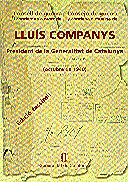 CONSELL DE GUERRA I CONDEMNA A MORT DE LLUIS COMPA, de AA.VV. | portada del libro
