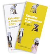 ESTUDIAR A CATALUNYA 2001, de AA.VV. | portada del libro
