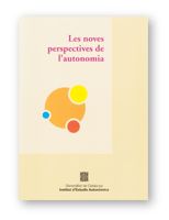noves perspectives de l'Autonomia. Seminari. Barcelona, de AA.VV. | portada del libro