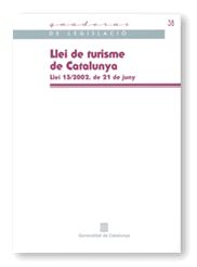 LLEI DE TURISME, de AA.VV. | portada del libro