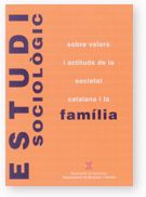 ESTUDI SOCIOLOGIC SOBRE VALORS I ACTITUDS DE LA SOCIETAT CATALANA I LA FAMILIA, de AA.VV. | portada del libro