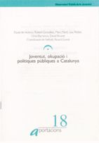 JOVENTUT, OKUPACIO I POLITIQUES PUBLIQUES A CATALUNYA, de AA.VV. | portada del libro