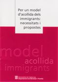 PER UN MODEL D'ACOLLIDA IMMIGRANTS, de AA.VV. | portada del libro