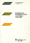 Estad¡stica de la protecció social a Catalunya. 1991-2000, de AA.VV. | portada del libro