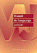 MANUAL DE LLENGUATGE JUDICIAL, de ESTOP· CASALS | portada del libro