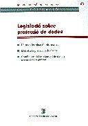 LEGISLACIO SOBRE PROTECCIO DE DADES, de AA.VV. | portada del libro