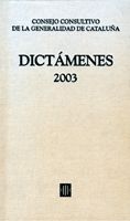 DICTAMENES 17 2003, de AA.VV. | portada del libro