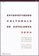 ESTADISTIQUES CULTURALS 2004, de AA.VV. | portada del libro