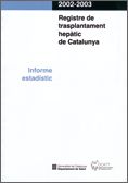 REGISTRE DE TRASPLANTAMEMT HEPATIC 2002-03, de AA.VV. | portada del libro