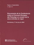 DOCUMENTS DE LA CONFERENCIA SOBRE EL CONVENI EUROPEU, de AA.VV. | portada del libro