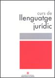 CURS DE LLENGUATGE JURIDIC, de AA.VV. | portada del libro
