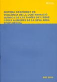 Sistema coordinat de vigilància de la contaminació qu¡mica de les aigües de l'Ebre i dels aliments d, de AA.VV. | portada del