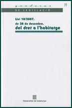 Llei 18/2007, de AA.VV. | portada del libro