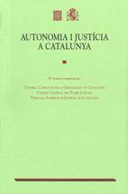 Autonomia i Justícia a Catalunya - IX Seminari, de Borrell Mestre, Joaquim | portada del libro