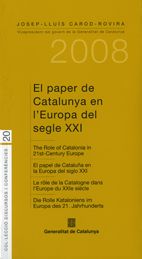 paper de Catalunya en l'Europa del segle XXI/El, de Carod-Rovira , Josep Lluís | portada del libro