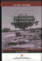 contribució catalana al desenvolupament de la indústria surera portuguesa/La, de Nadal , Jordi | portada del libro