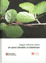 Segon Informe sobre el canvi climàtic a Catalunya, de Llebot Rabagliati (ed.), Josep Enric | portada del libro