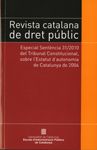 Revista Catalana de Dret Públic. Especial Sentència 31/2010 del Tribunal Constitucional, de AA.VV. | portada del libro
