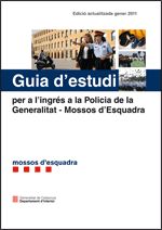 Guia d'estudi per a l'ingrés a la Policia de la Generalitat - Mossos d'Esquadra (FE D'ERRADES A L'EN, de AA.VV. | portada del