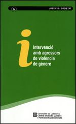 Intervenció amb agressors de violència de gènere, de AA.VV. | portada del libro