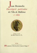 Descripció particular de l'illa de Mallorca e viles per Joan Binimelis, de Moll i Gómez de la T¡a | portada del libro