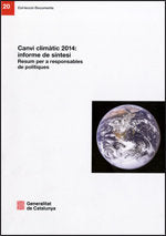 Canvi climàtic 2014: informe de síntesi, de AA.VV. | portada del libro