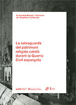 La salvaguarda del patrimoni religiós català durant la Guerra Civil Espanyola, de AA.VV. | portada del libro