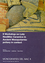II Workshop on Late Neolithic Ceramics in Ancient Mesopotamia: pottery in context, de AA.VV. | portada del libro