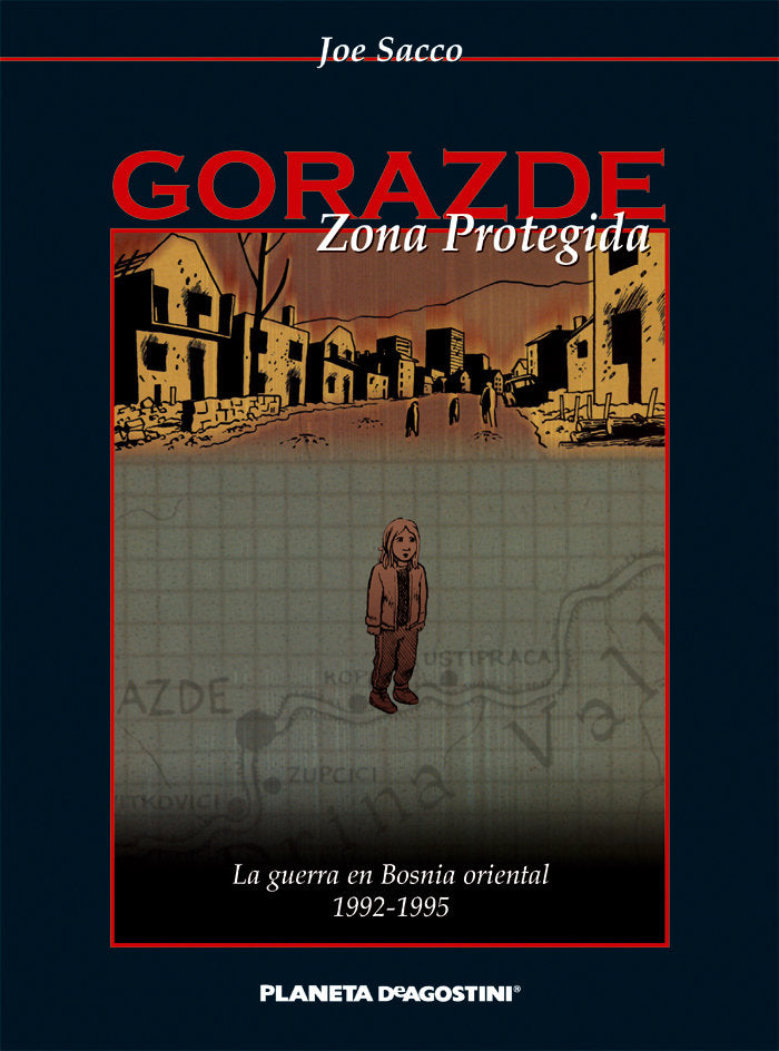 Gorazde: Zona segura, de SACCO JOE | portada del libro