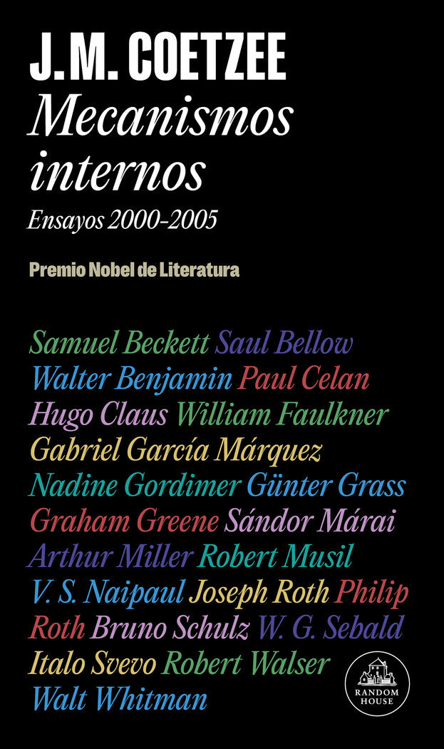 Mecanismos internos, de Coetzee, J.M. | portada del libro