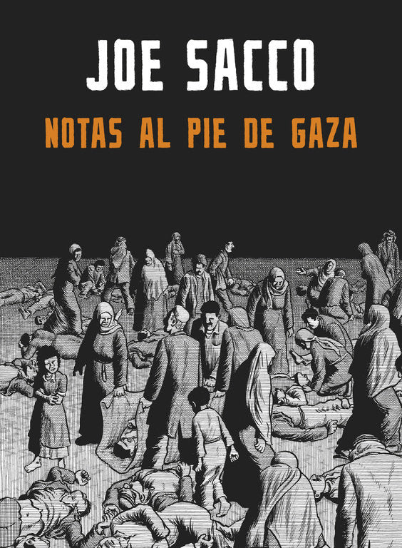 Notas al pie de Gaza, de Sacco | portada del libro