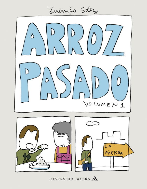 Arroz pasado, de SAEZ | portada del libro