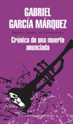 Crónica de una muerte anunciada, de Gabriel García Márquez | portada del libro