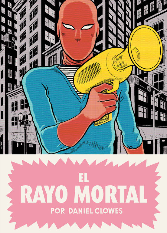 El rayo mortal, de Clowes | portada del libro